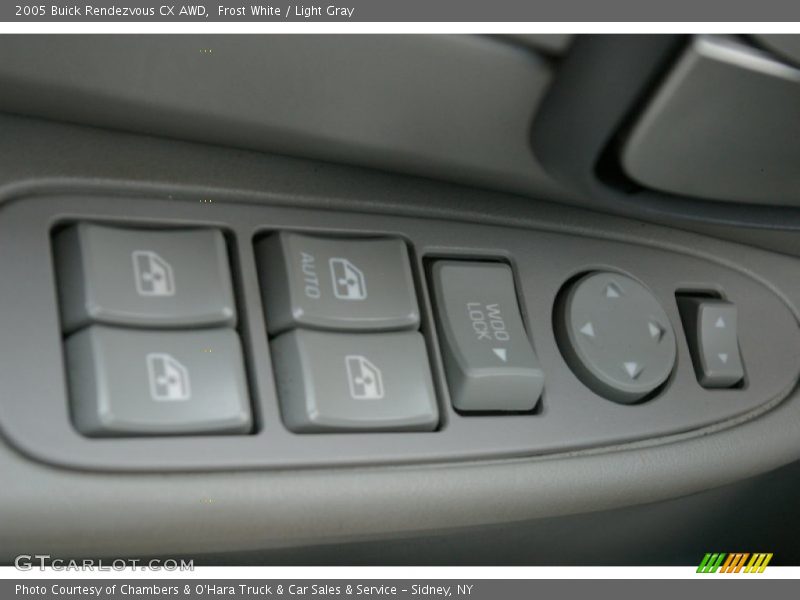 Frost White / Light Gray 2005 Buick Rendezvous CX AWD