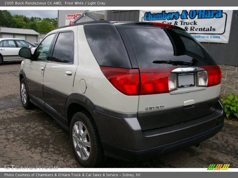 Frost White / Light Gray 2005 Buick Rendezvous CX AWD