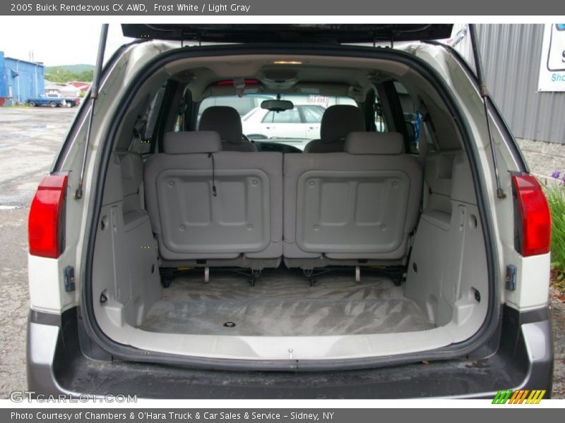 Frost White / Light Gray 2005 Buick Rendezvous CX AWD