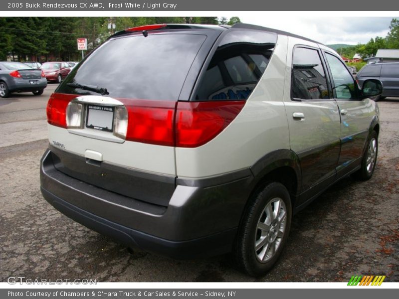 Frost White / Light Gray 2005 Buick Rendezvous CX AWD