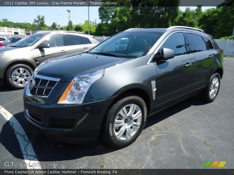 Gray Flannel Metallic / Titanium/Ebony 2012 Cadillac SRX Luxury
