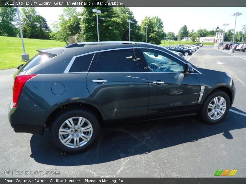 Gray Flannel Metallic / Titanium/Ebony 2012 Cadillac SRX Luxury