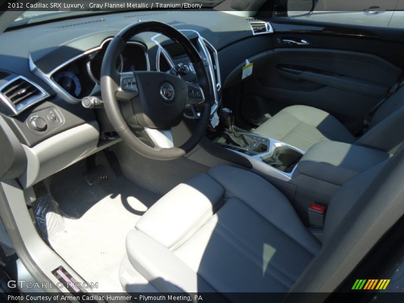 Gray Flannel Metallic / Titanium/Ebony 2012 Cadillac SRX Luxury