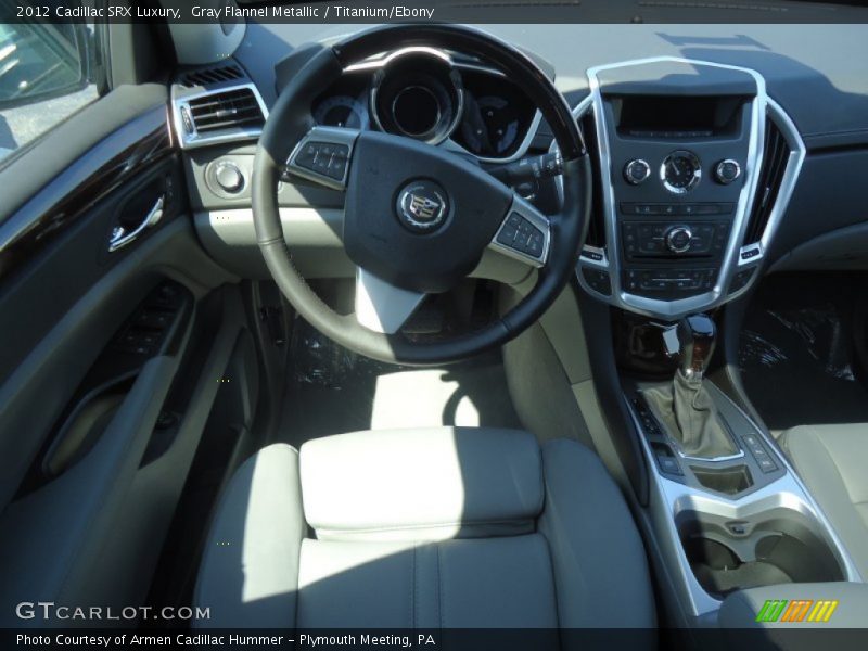 Gray Flannel Metallic / Titanium/Ebony 2012 Cadillac SRX Luxury