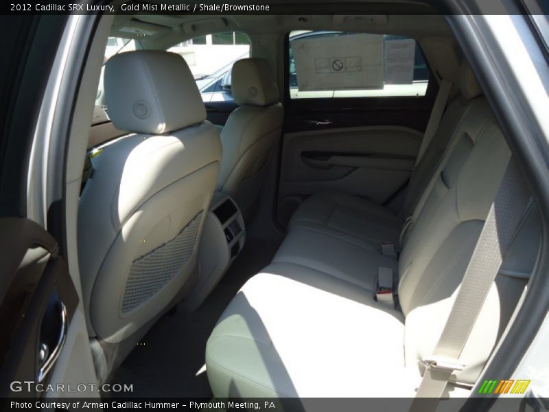 Gold Mist Metallic / Shale/Brownstone 2012 Cadillac SRX Luxury