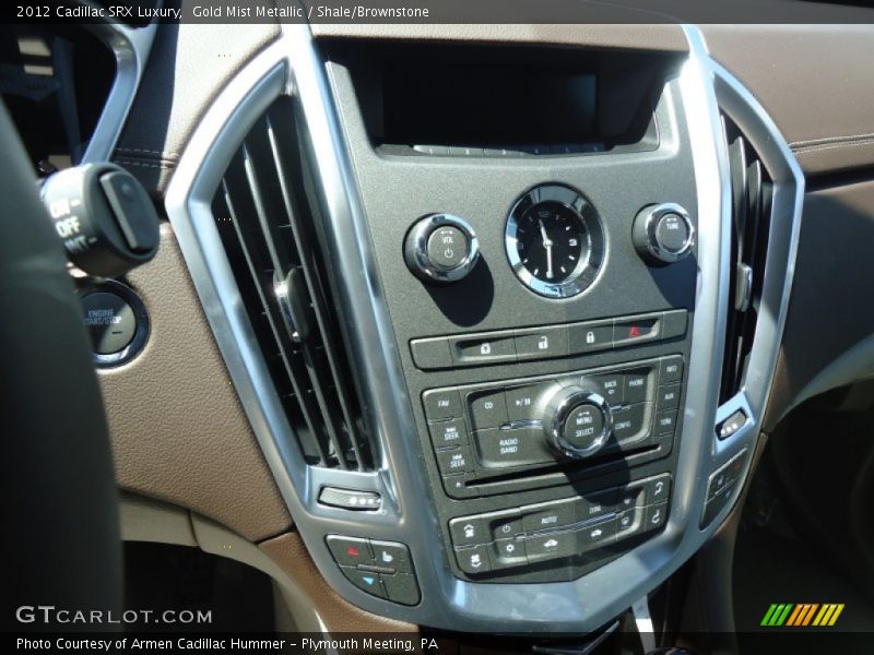 Gold Mist Metallic / Shale/Brownstone 2012 Cadillac SRX Luxury