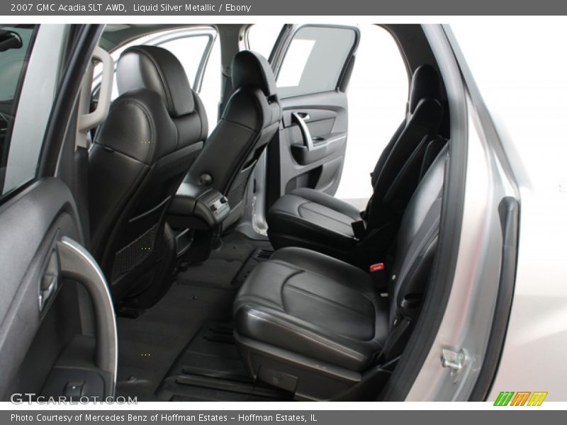 Liquid Silver Metallic / Ebony 2007 GMC Acadia SLT AWD