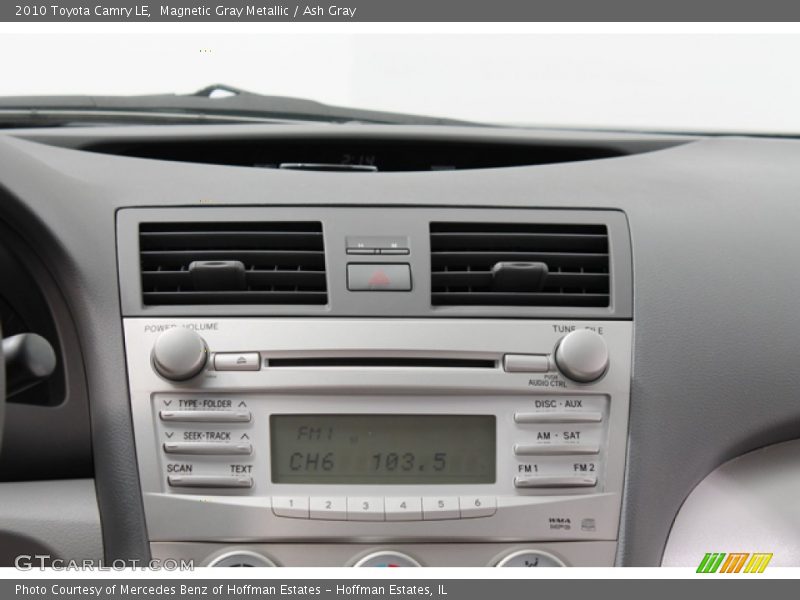 Magnetic Gray Metallic / Ash Gray 2010 Toyota Camry LE
