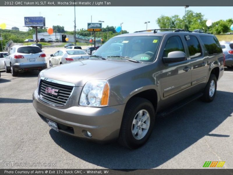 Mocha Steel Metallic / Light Tan 2012 GMC Yukon XL SLT 4x4