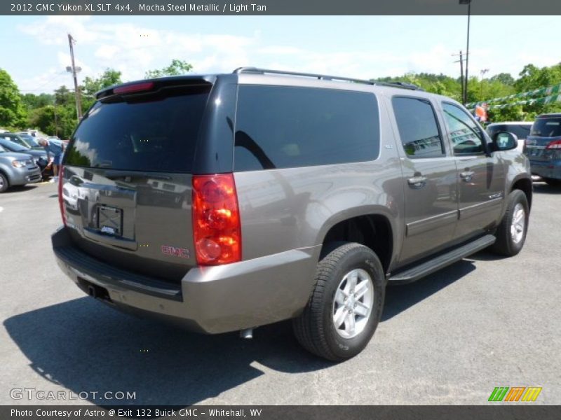 Mocha Steel Metallic / Light Tan 2012 GMC Yukon XL SLT 4x4