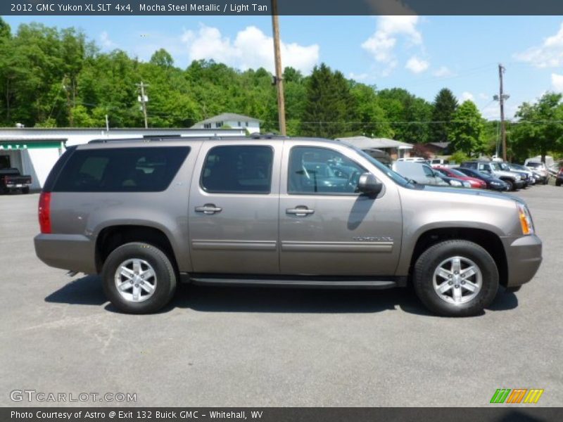 Mocha Steel Metallic / Light Tan 2012 GMC Yukon XL SLT 4x4