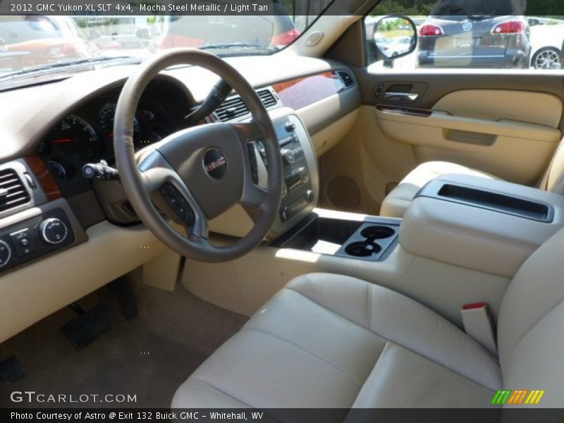 Mocha Steel Metallic / Light Tan 2012 GMC Yukon XL SLT 4x4