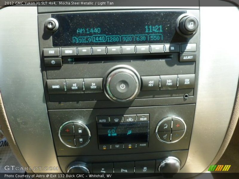 Mocha Steel Metallic / Light Tan 2012 GMC Yukon XL SLT 4x4