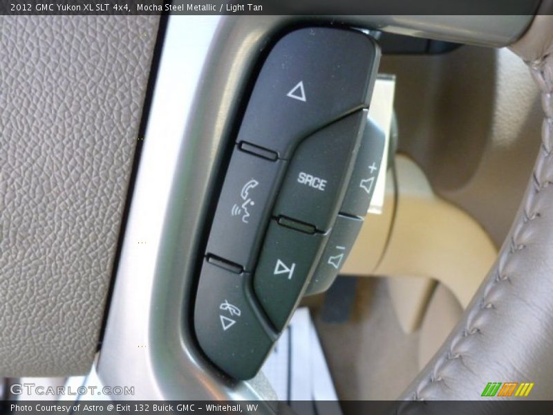 Mocha Steel Metallic / Light Tan 2012 GMC Yukon XL SLT 4x4