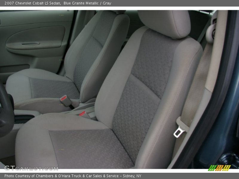 Blue Granite Metallic / Gray 2007 Chevrolet Cobalt LS Sedan