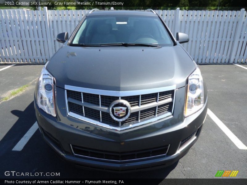 Gray Flannel Metallic / Titanium/Ebony 2012 Cadillac SRX Luxury