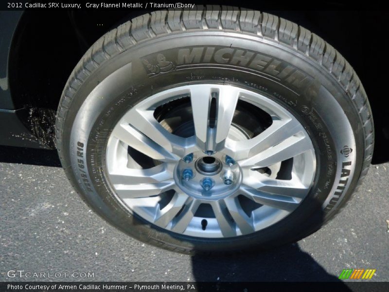 Gray Flannel Metallic / Titanium/Ebony 2012 Cadillac SRX Luxury