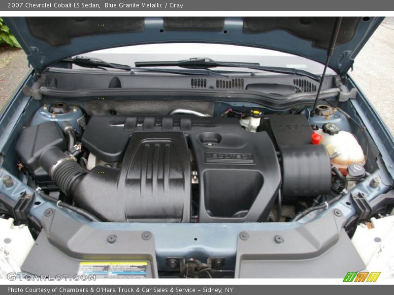 Blue Granite Metallic / Gray 2007 Chevrolet Cobalt LS Sedan