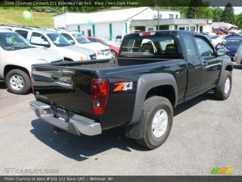 Black / Very Dark Pewter 2006 Chevrolet Colorado Z71 Extended Cab 4x4