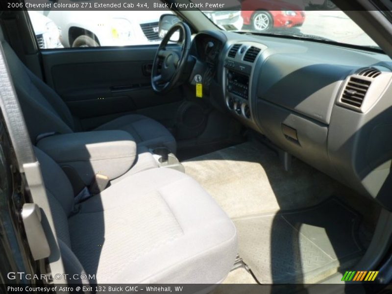 Black / Very Dark Pewter 2006 Chevrolet Colorado Z71 Extended Cab 4x4