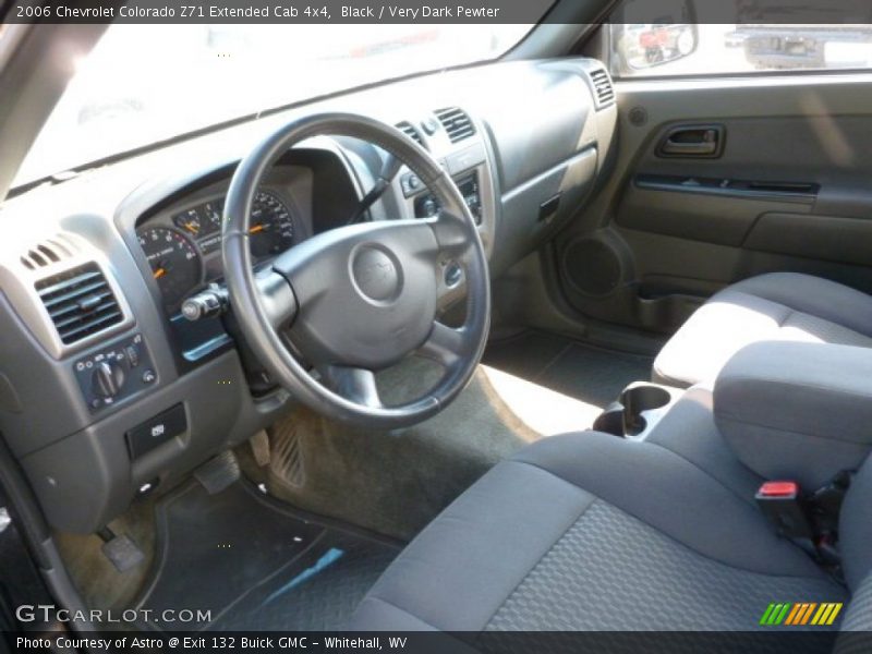 Black / Very Dark Pewter 2006 Chevrolet Colorado Z71 Extended Cab 4x4