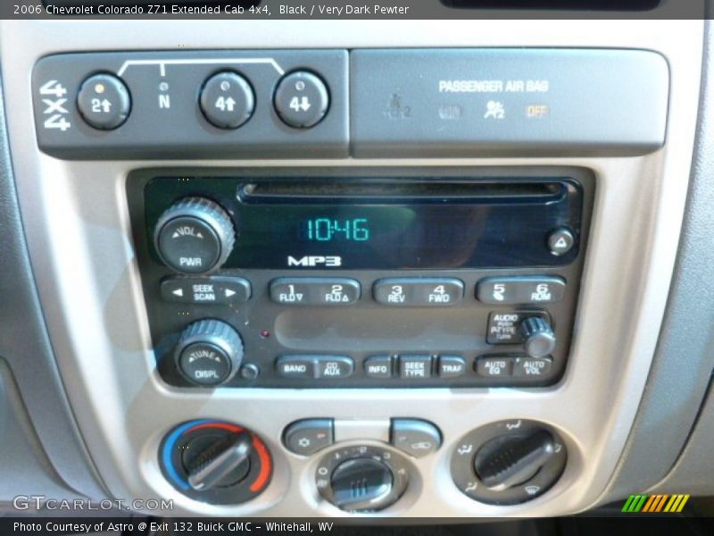Black / Very Dark Pewter 2006 Chevrolet Colorado Z71 Extended Cab 4x4