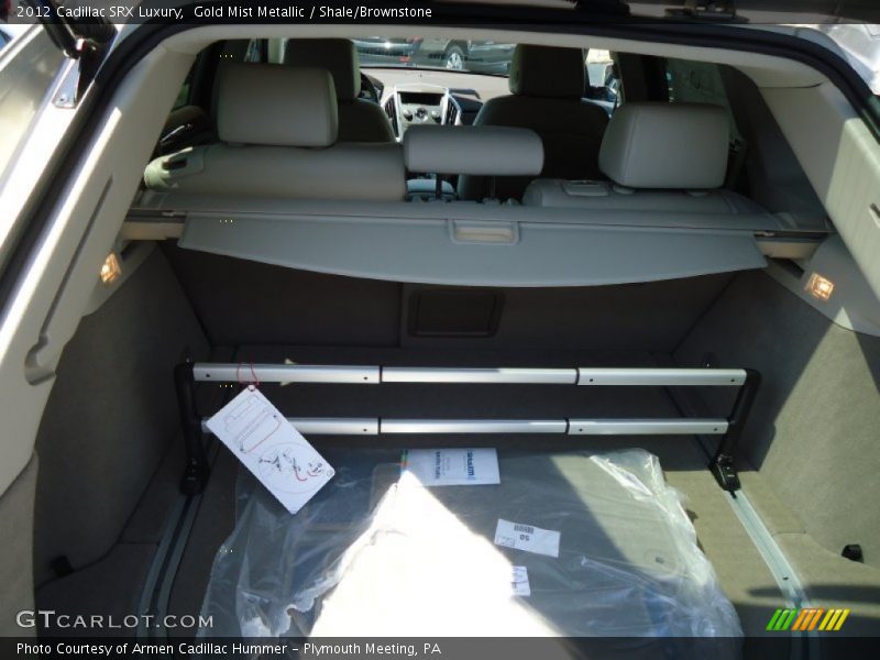 Gold Mist Metallic / Shale/Brownstone 2012 Cadillac SRX Luxury