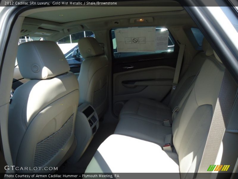 Gold Mist Metallic / Shale/Brownstone 2012 Cadillac SRX Luxury