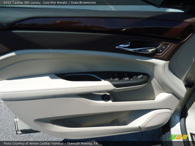 Gold Mist Metallic / Shale/Brownstone 2012 Cadillac SRX Luxury