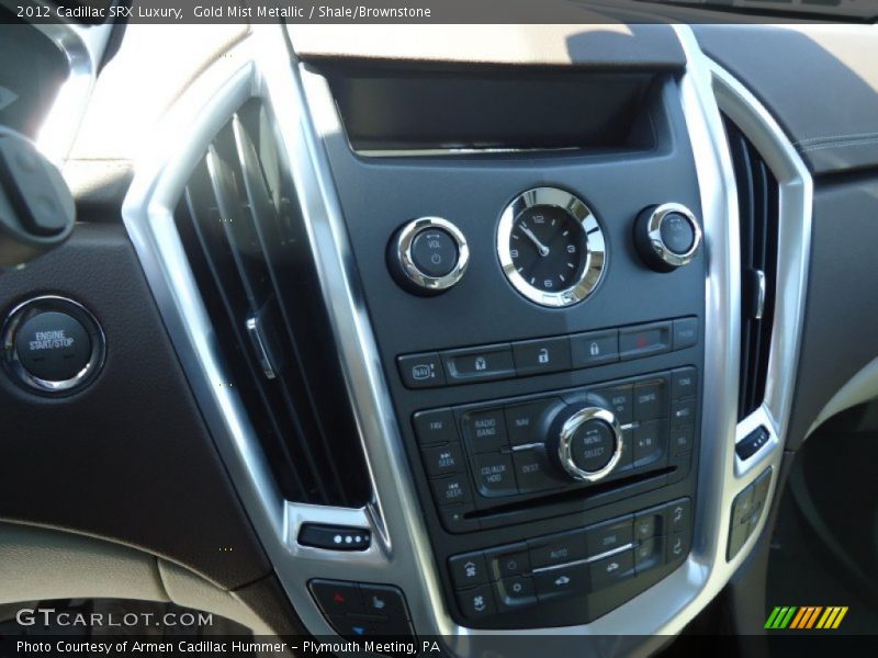 Gold Mist Metallic / Shale/Brownstone 2012 Cadillac SRX Luxury