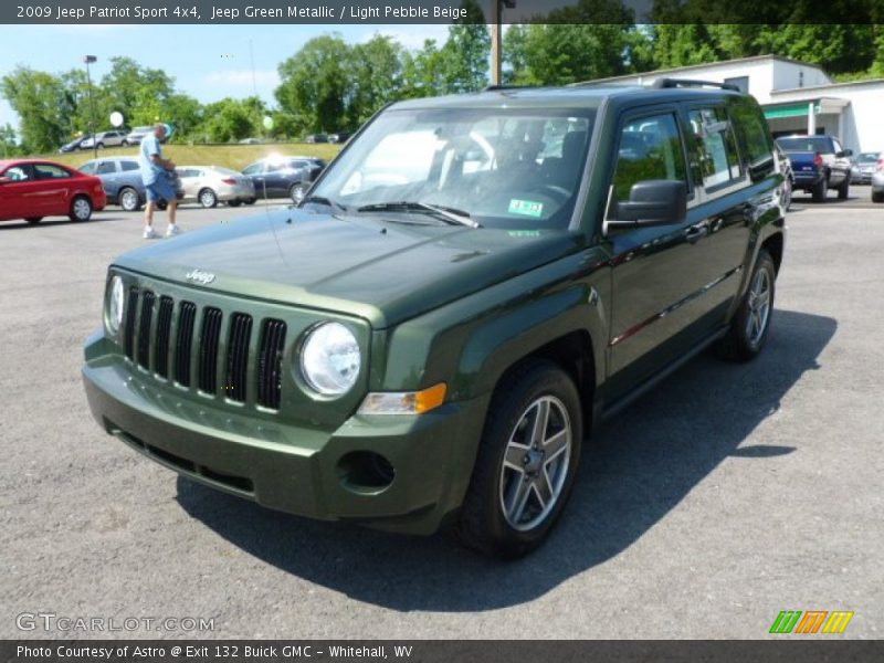 Jeep Green Metallic / Light Pebble Beige 2009 Jeep Patriot Sport 4x4