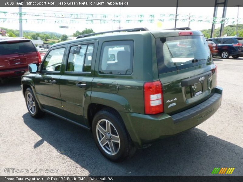 Jeep Green Metallic / Light Pebble Beige 2009 Jeep Patriot Sport 4x4