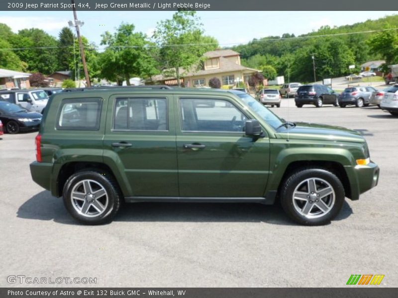 Jeep Green Metallic / Light Pebble Beige 2009 Jeep Patriot Sport 4x4