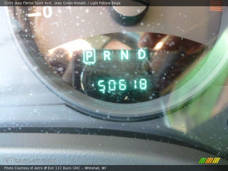 Jeep Green Metallic / Light Pebble Beige 2009 Jeep Patriot Sport 4x4