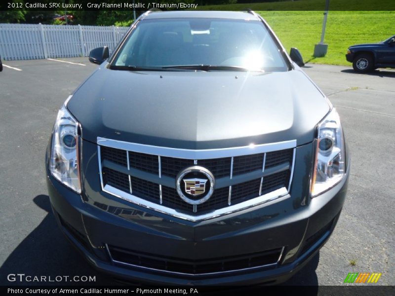 Gray Flannel Metallic / Titanium/Ebony 2012 Cadillac SRX Luxury