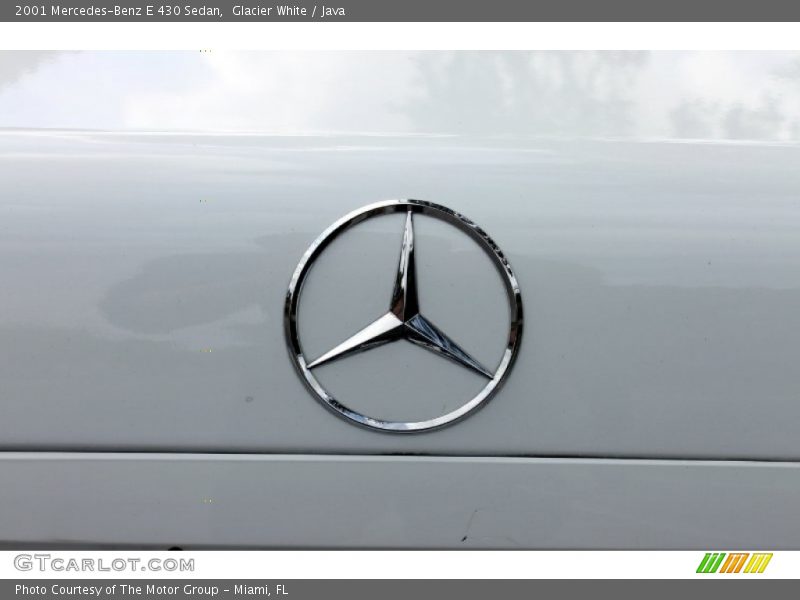 Glacier White / Java 2001 Mercedes-Benz E 430 Sedan