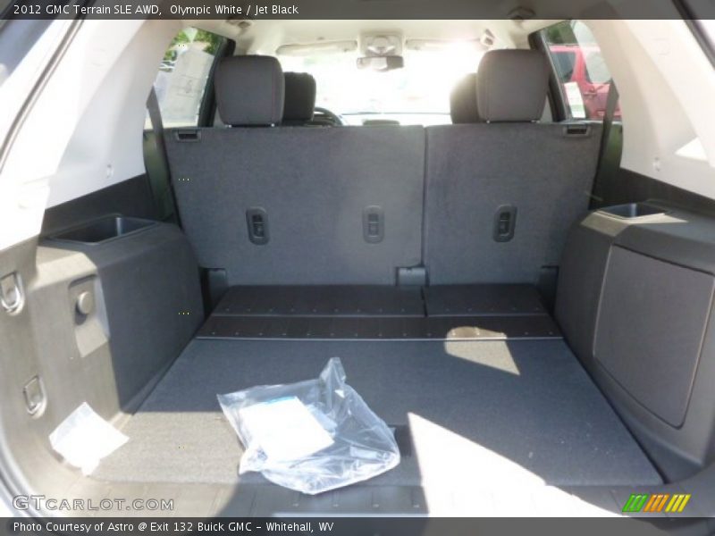 Olympic White / Jet Black 2012 GMC Terrain SLE AWD