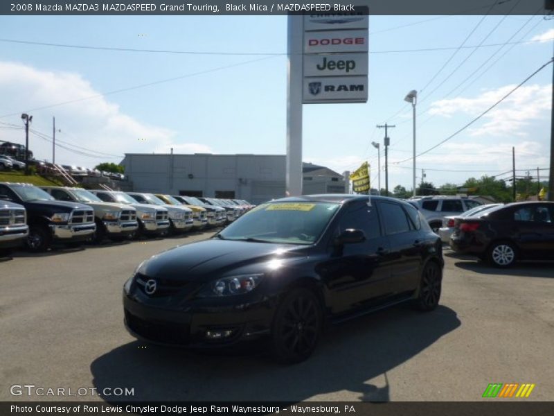Black Mica / MAZDASPEED Black 2008 Mazda MAZDA3 MAZDASPEED Grand Touring