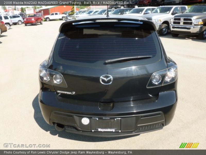 Black Mica / MAZDASPEED Black 2008 Mazda MAZDA3 MAZDASPEED Grand Touring