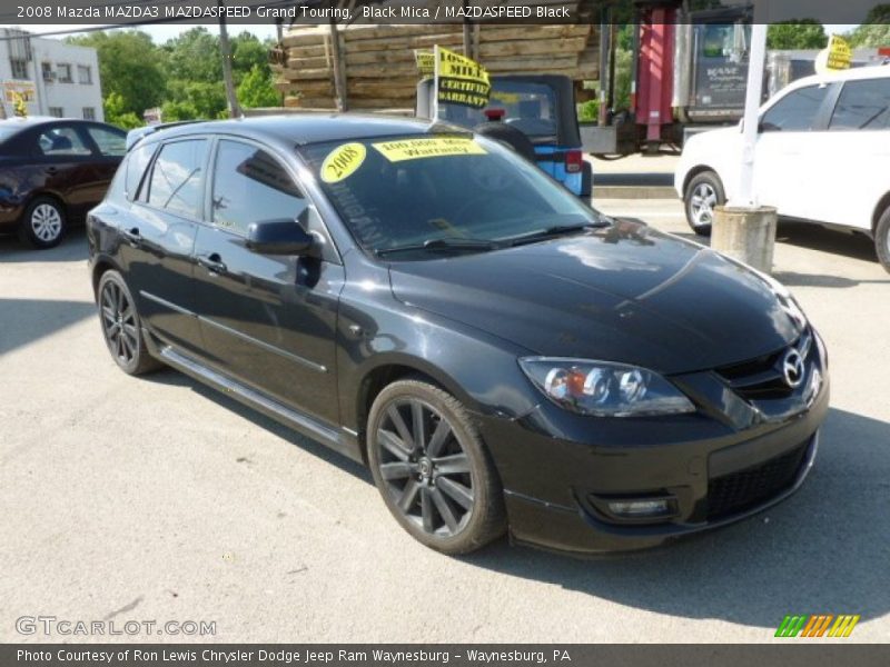 Front 3/4 View of 2008 MAZDA3 MAZDASPEED Grand Touring