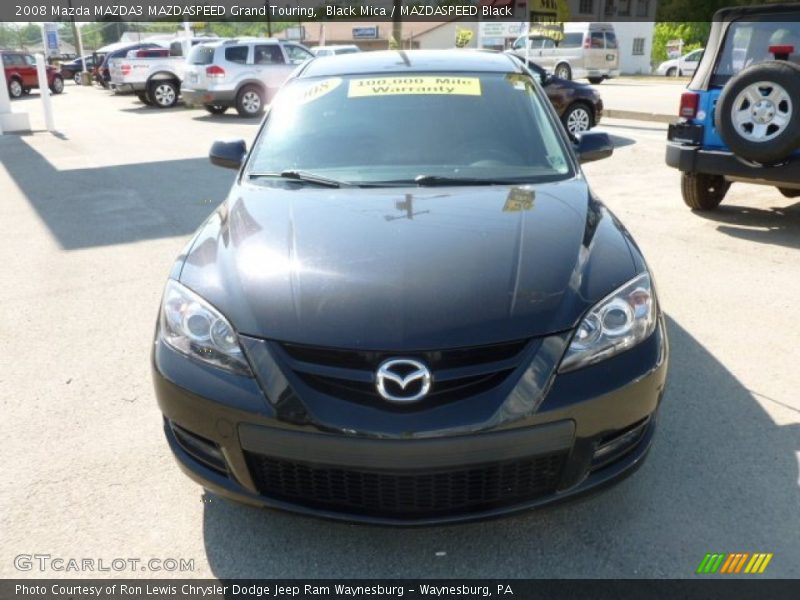 Black Mica / MAZDASPEED Black 2008 Mazda MAZDA3 MAZDASPEED Grand Touring