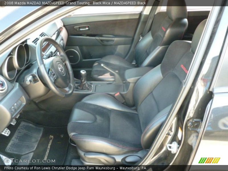  2008 MAZDA3 MAZDASPEED Grand Touring MAZDASPEED Black Interior