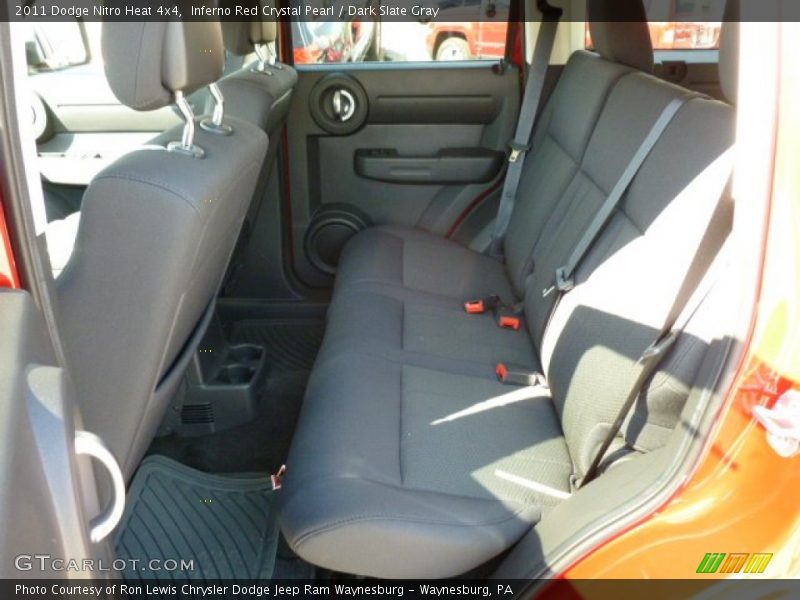 Inferno Red Crystal Pearl / Dark Slate Gray 2011 Dodge Nitro Heat 4x4