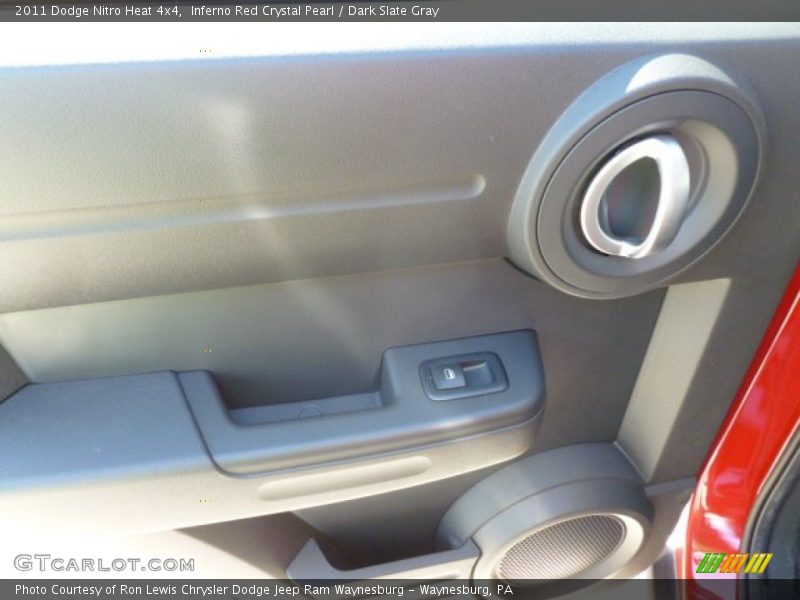 Inferno Red Crystal Pearl / Dark Slate Gray 2011 Dodge Nitro Heat 4x4