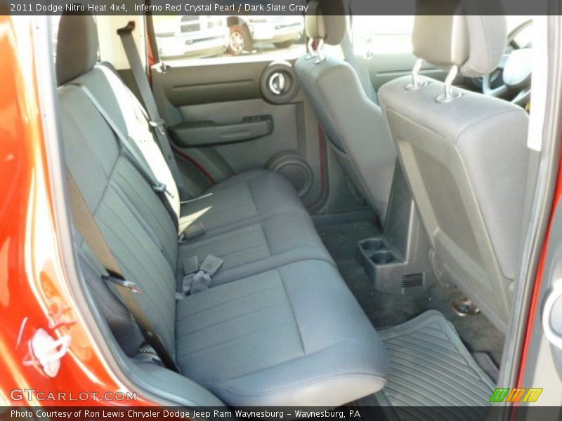 Inferno Red Crystal Pearl / Dark Slate Gray 2011 Dodge Nitro Heat 4x4