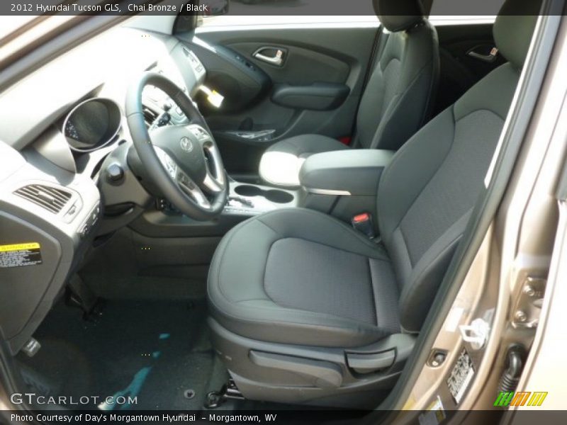 Chai Bronze / Black 2012 Hyundai Tucson GLS