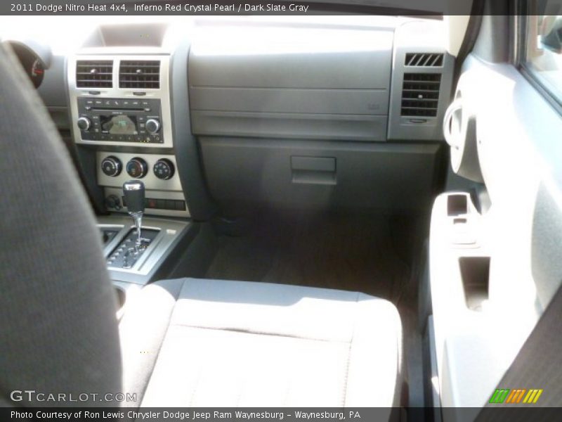 Inferno Red Crystal Pearl / Dark Slate Gray 2011 Dodge Nitro Heat 4x4