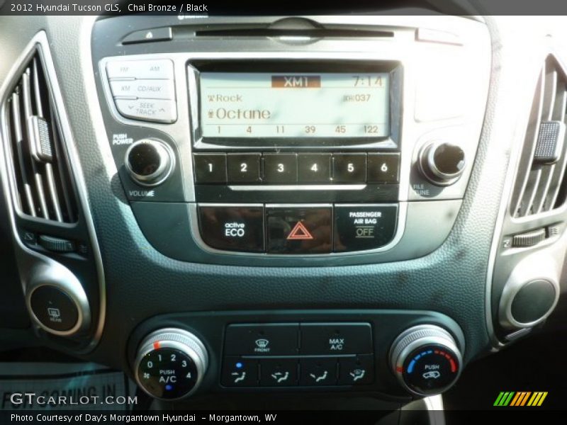 Chai Bronze / Black 2012 Hyundai Tucson GLS