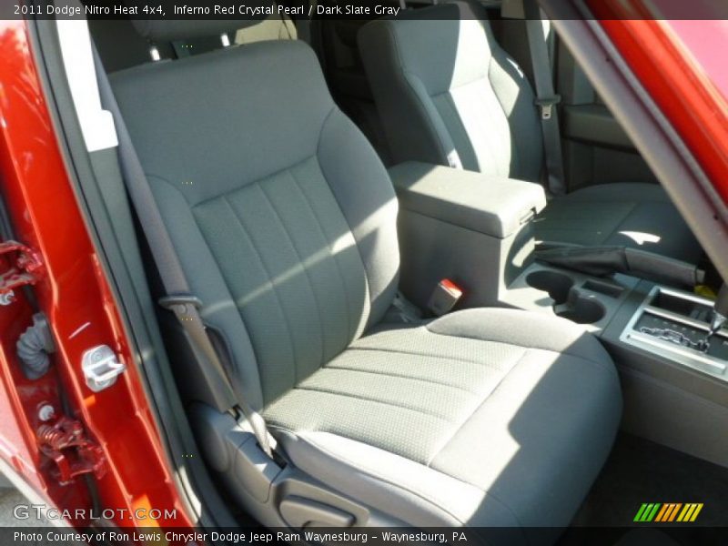 Inferno Red Crystal Pearl / Dark Slate Gray 2011 Dodge Nitro Heat 4x4