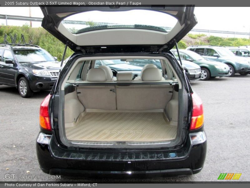 Obsidian Black Pearl / Taupe 2005 Subaru Outback 2.5XT Limited Wagon